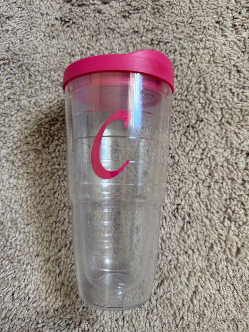 tervis Pink Travel Tumbler Lid with Embossed Logo